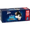 PURINA Felix Ghiottonerie Multipack Mix Pesce Gel 44 Bustine 85 Gr