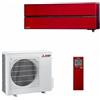 Mitsubishi Electric Climatizzatore/Condizionatore Mitsubishi Electric Monosplit Parete Kirigamine Style Red 9000 Btu MSZ-LN25VGR