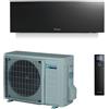 Daikin Climatizzatore Condizionatore Daikin Emura 3 12000 btu FTXJ35AB RXJ35A colore nero wifi incluso