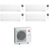Mitsubishi Electric Climatizzatore Condizionatore Mitsubishi Electric Quadri split MXZ-4F72VF MSZ-AY25VGKP MSZ-AY25VGKP MSZ-AY35VGKP MSZ-AY35VGKP 9+9+12+12