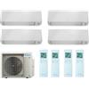 Daikin Climatizzatore Condizionatore Quadrisplit Daikin Perfera All Season NUOVO 4MXM80A + FTXM25A + FTXM25A + FTXM25A + FTXM35A 9000+9000+9000+12000 BTU