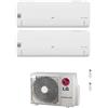 LG Climatizzatore LG Libero Smart Dual Split 12000+12000 BTU, WiFi, A+++/A++, 2x S12ET + MU2R17