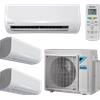 Daikin Climatizzatore Condizionatore Daikin Sensira Trial Split 9000 + 9000 + 12000 BTU R32 Inverter Wi-Fi A+++, 3MXF68A + CTXF25F + CTXF25F + CTXF35F