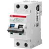 ABB RCBO System Pro M Compact DS201 - Interruttore FI/LS 20A, 2 poli, sensibilità 300 mA, montaggio su guida DIN