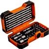BAHCO Juego 35 Puntas Torx Color