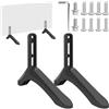 Leikedun Supporti per TV, supporti universali per TV per televisori da 32-65 pollici, piedistallo stabile, coppia di piedi per TV piatta curva Smart TV LCD LED supporto per TV TCL