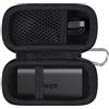 co2CREA cassa custodia borsa per Anker Power Bank 621, Custodia di Protezione Compatibile con Anker Built-In Lightning Connettore 5000mAh 12W Caricatore Portatile(solo custodia)