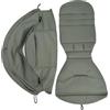 Colu Kid Baldacchino e cuscino per seggiolino per passeggino compatibili con Babyzen YOYO 2 e YOYO+, kit di ricambio di accessori per passeggino, tessuto impermeabile a doppio strato (verde oliva)