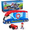 Paw Patrol, Trasformando PAW Patroller Con Lanciatore Di Veicoli, Luci E Suoni