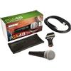 SHURE PGA48-XLR-E microfono con interruttore on/off +cavo xlr-xlr 4.5mt+astuccio
