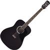EKO RANGER 6 BLK nera chitarra acustica folk tavola abete NUOVA garanzia ITALIA