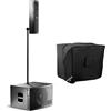 FBT VERTUS CS1000 impianto a colonna sub+satellite 1000W rms + VT-C1000 custodia