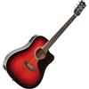 EKO RANGER CW EQ BROWN SUNBURST chitarra elettroacustica cutaway spalla mancante