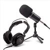 ZOOM ZDM-1PMP kit podcast e studio: microfono supporto+antivento cavo e cuffia