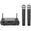 VONYX STWM712 coppia radio microfoni wireless per karaoke presentatori animatori