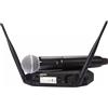 SHURE GLXD24+/SM58 microfono digitale wireless palmare professionale NUOVO