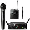 AKG WMS 40 MINI DUAL MIXED SET (ISM 2/3) sistema microfonico wireless per voce