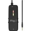 IK MULTIMEDIA iRIG PRE 2 preamp microfonico tascabile x streaming da mobile