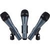 SENNHEISER 3PACK E 835 pacco risparmio 3x microfono + astuccio + supporto NUOVI