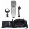 SAMSON C01U PRO microfono condensatore usb + uscita cuffie + bag+clip x studio