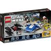 LEGO 75196 Star Wars TM A-Wing contro Microfighter TIE Silencer