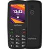 MP myPhone myPhone 6410 LTE cellulare per anziani senza abbonamento, telefono cellulare con tasti 4G, display 2,4, Dual SIM, radio FM, torcia, batteria di lunga durata