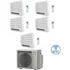 Daikin Climatizzatore Condizionatore Daikin Serie FVXM-A Console Pavimento Perfera WiFi R32 Penta Split Inverter 9000 + 9000 + 12000 + 12000 + 12000 BTU con U.E. 5MXM90A9 Classe A+++/A++ NOVITÀ