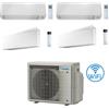 Daikin Climatizzatore GARANZIA ITALIA Daikin Perfera All Seasons + EMURA Quadri Split Inverter 7000 + 9000 + 12000 + 12000 BTU con U.E. 5MXM90A9 Classe A+++/A++ NOVITA'