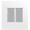 Soleil d'ocre Tenda Finestra, Poliestere, Grigio, 90 x 120 cm