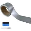 NewL Pellicola autoadesiva lucida per auto, 5 cm x 900 cm, autoadesiva, per auto, moto, finestre, auto, auto, moto, finestre, auto, rivestimento cromato (argento lucido, 5 cm x 900 cm)