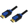 Logilink HDMI/DVI Cable M/M 1 m gold plated 19 pin
