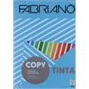 Carta in risma colorata Fabriano 500 fogli A4 80gr azzurro [60321297]