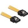 Delock SATA Cable DELOCK SATAII 0,30m clip [ye] [82473]