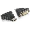 Delock Adapter HDMI Delock Typ A - DVI(24+1) St/Bu [65020]