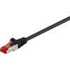 Noname Patch Cable RJ45 S/FTP Cat6 1,00m black PIMF