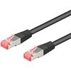 Noname Patch Cavo RJ45 S/FTP Cat6 10,00m black PIMF