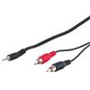 Noname Cavo Audio 3,5mm stereo - 2x Cinch St/St 0,50m [--]