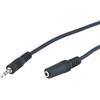 Noname Audio Extension 3,5mm stereo - 3,5mm stereo St/Bu 10,00m