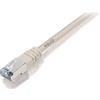 Equip Cable equip RJ45 S/FTP Cat6 0,50m Grau HF [605507]