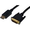 Noname Displayport-Cable DPort -> DVI(24+1) St/St 2,00m [AK-340301-020-S]