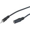 Noname Audio Adapter 3,5mm stereo -> 3,5mm stereo St/Bu 5,00m [50090]