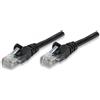 Intellinet Cavo di rete Patch CCA Cat. 5e Nero UTP 0,5 mt