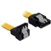 Delock SATA-Cable 3.0 Delock SATA -> SATA down St/St Clips 0,50m [82811]