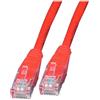 Intellinet Cavo di rete Patch in Rame Cat. 5e Rosso UTP 1 mt