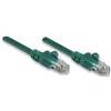 Intellinet Cavo di rete Patch in Rame Cat. 5e Verde UTP 0,5 mt
