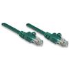 Intellinet Cavo di rete Patch in Rame Cat. 5e Verde UTP 1 mt