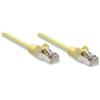 Intellinet Cavo di rete Patch in Rame Schermato Cat. 5e Giallo FTP 1 mt