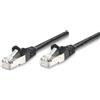 Intellinet Cavo di rete Patch in Rame Schermato Cat. 5e Nero FTP 1 mt