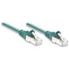 Intellinet Cavo di rete Patch in Rame Schermato Cat. 5e Verde FTP 20 mt