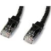 CAVO PATCH ANTIGROVIGLIO CAT6 UTP COLORE NERO 2 M UK [N6PATC2MBK]